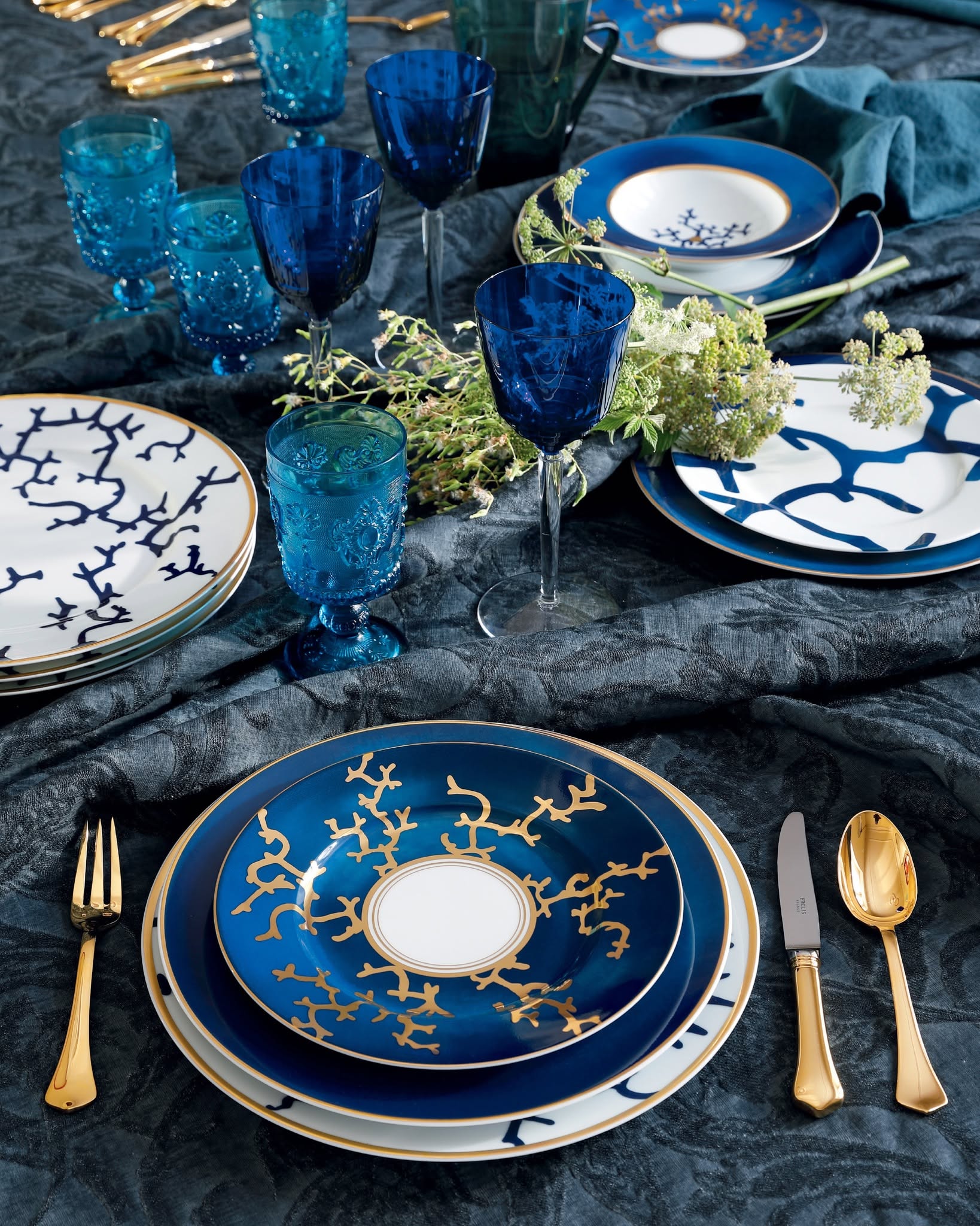 Raynaud Cristobal Marine dinnerware collection - MDMAISON